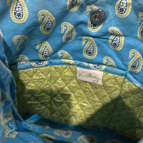 Vera Bradley Sky Blue Purse - Picture 3 of 6